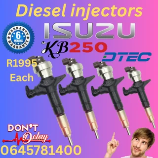 Isuzu Dtec diesel injectors