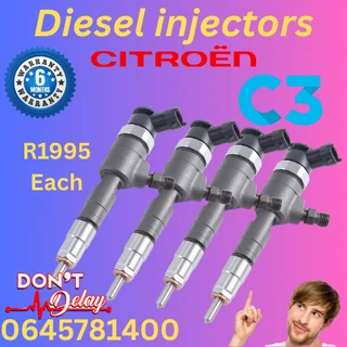 Citroen C3 diesel injectors