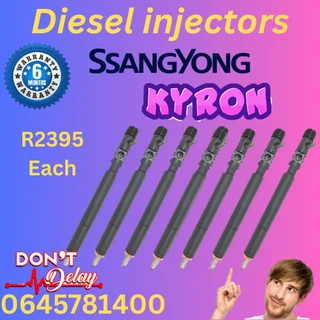 Ssangyong Kyron diesel injectors