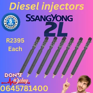 Ssangyong 2 L diesel injectors