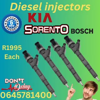 Kia Sorento Bosch diesel injectors