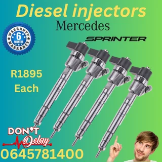 Mercedes Sprinter diesel injectors