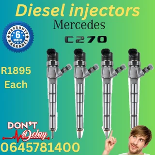 Mercedes C270 diesel injectors