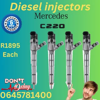 Mercedes C220 diesel injectors
