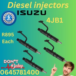 Isuzu 4JB1 diesel injectors