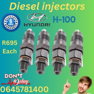 Hyundai H100 diesel injectors