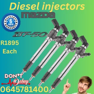 Mazda BT50 diesel injectors