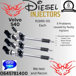 Volvo S40 diesel injectors