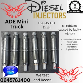 ADE Mini Truck diesel injectors