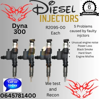 Dyna 300 diesel injectors