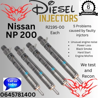 Nissan NP 200 diesel injectors