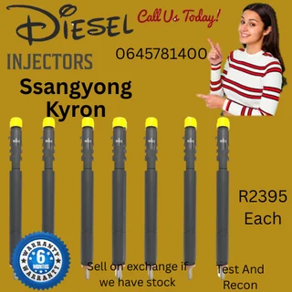 Ssangyong Kyron diesel injectors