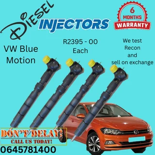 VW Blue Motion diesel injectors