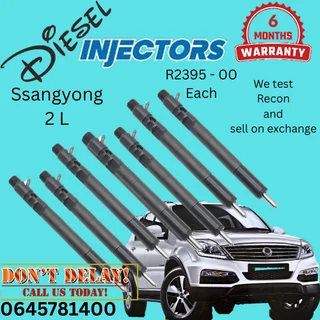 Ssangyong 2 L diesel injectors