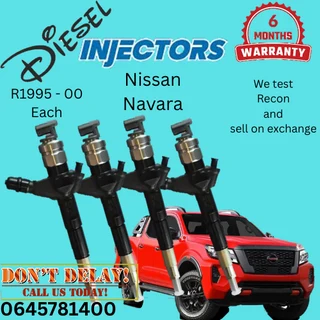 Nissan Navara diesel injectors