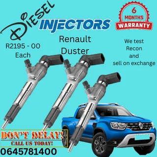 Renault Duster diesel injectors