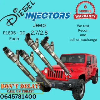 Jeep 2.7/2.8 diesel injectors