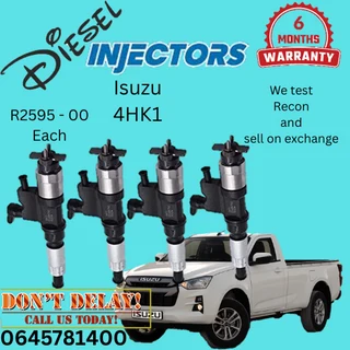 Isuzu 4HK1 diesel injectors