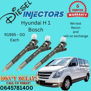 Hyundai H1 Bosch diesel injectors