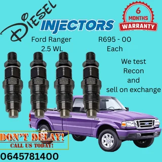 Ford Ranger 2.5 WL diesel injectors