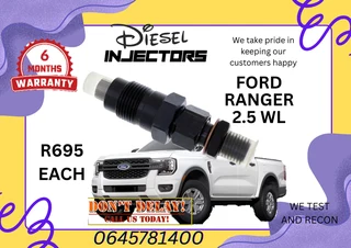 Ford Ranger 2.5 Wl Diesel Injectors