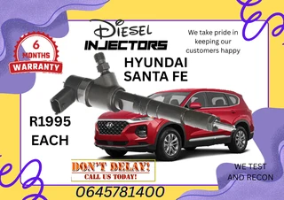 Hyundai Santa Fe Diesel Injectors