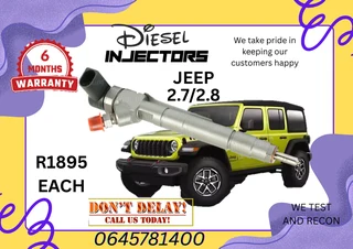 Jeep 2.7/2.8 Diesel Injectors