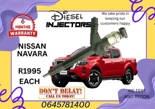 Nissan Navara Diesel Injectors