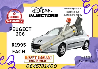 Peugeot 206 Diesel Injectors