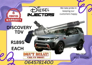 Discovery Tdv Diesel Injectors
