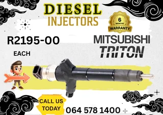 Mitsubishi Triton diesel injectors