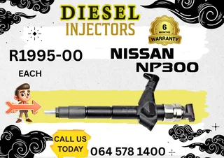 Nissan NP 300 diesel injectors