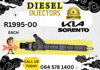 Kia Sorento diesel injectors