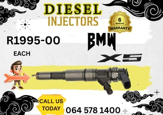 BMW X5 diesel injectors