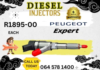Peugeot Expert diesel injectors