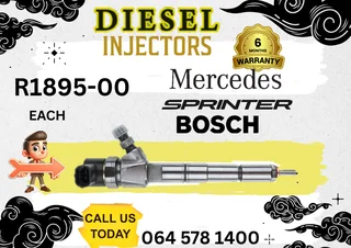 Mercedes Sprinter diesel injectors