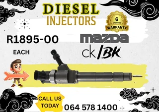 Mazda CK diesel injectors