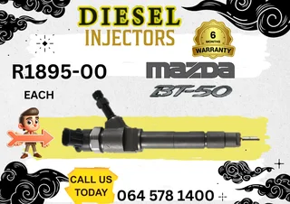 Mazda BT50 diesel injectors