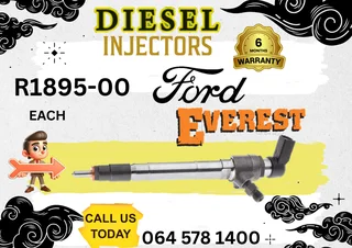 Ford Everest diesel injectors