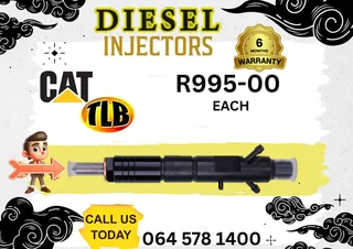 CAT TLB diesel injectors