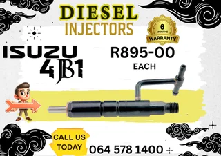 Isuzu 4JB1 diesel injectors