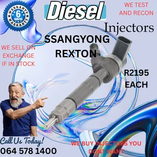 Ssangyong Rexton diesel injectors