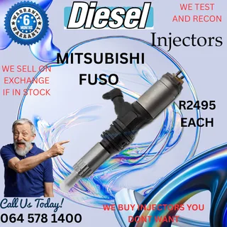 Mitsubishi Fuso diesel injectors