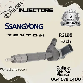 Ssangyong Rexton diesel injectors