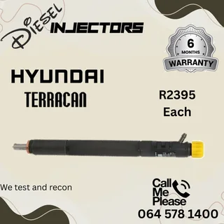 Hyundai Terracan diesel injectors