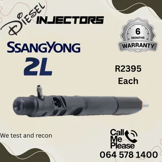 Ssangyong 2 L diesel injectors