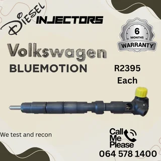 VW Blue Motion diesel injectors