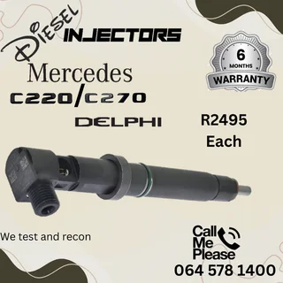 Mercedes Delphi diesel injectors