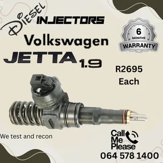 VW Jetta 1.9 diesel injectors