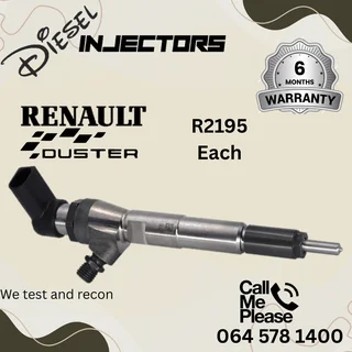 Renault Duster diesel injectors